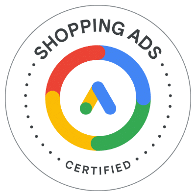 google ads shopping certifikat